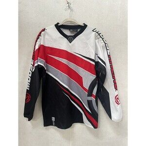 Moose Racing Mens Med Offroad Jersey Red/Gray ￼￼ motorcycle UTV ￼
